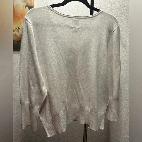Nice+Zoe paper white tops size XL - Picture 5 of 10